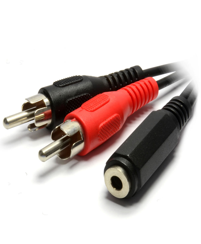 3.5mm Stereo Jack to 2x Phono Audiophonic Malta