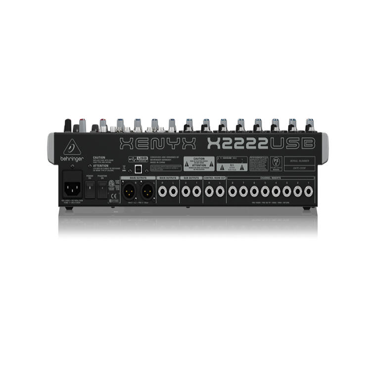 Behringer X2222USB zb601 back