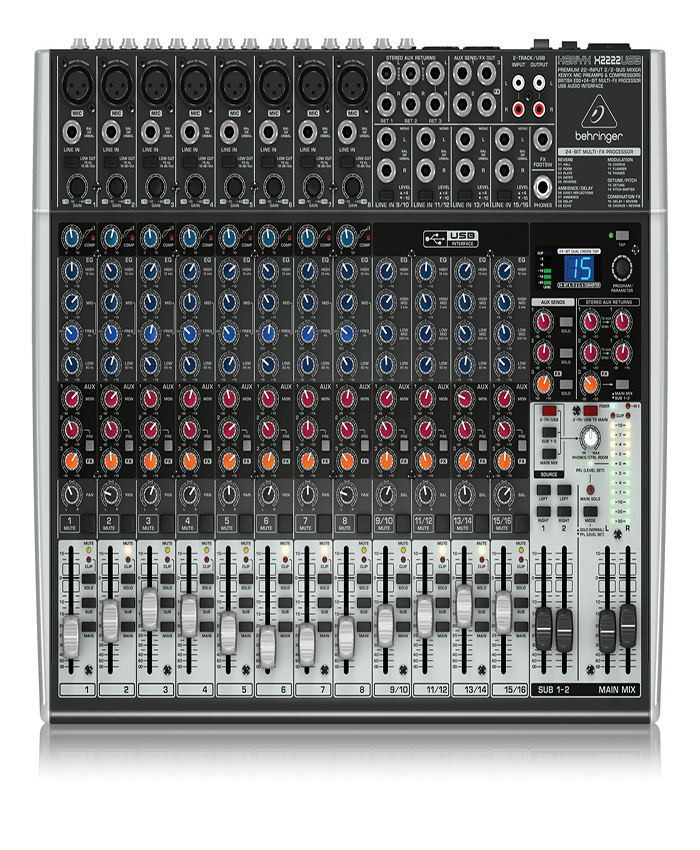 Behringer X2222USB zb601 front