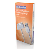 Electrovision A111B USB plug to iPod plug with packing