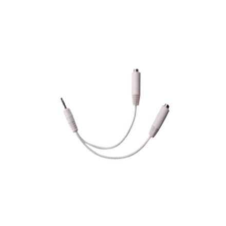 Electrovision A111C 3.5mm Stereo Jack Plug to 2x 3.5mm Stereo Jack Sockets Headphone Splitter
