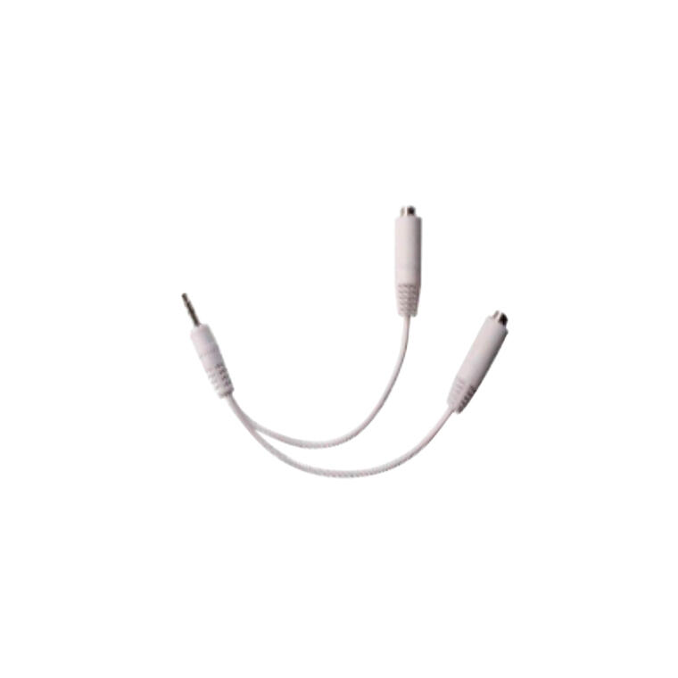 Electrovision A111C 3.5mm Stereo Jack Plug to 2x 3.5mm Stereo Jack Sockets Headphone Splitter