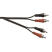 Electrovision A114 2x Phono Plugs to 2x Phono Plugs