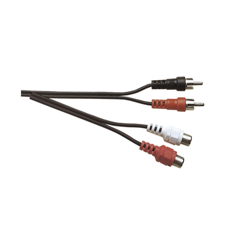 Electrovision A114A 2x Phono Plugs to 2x Phono Sockets