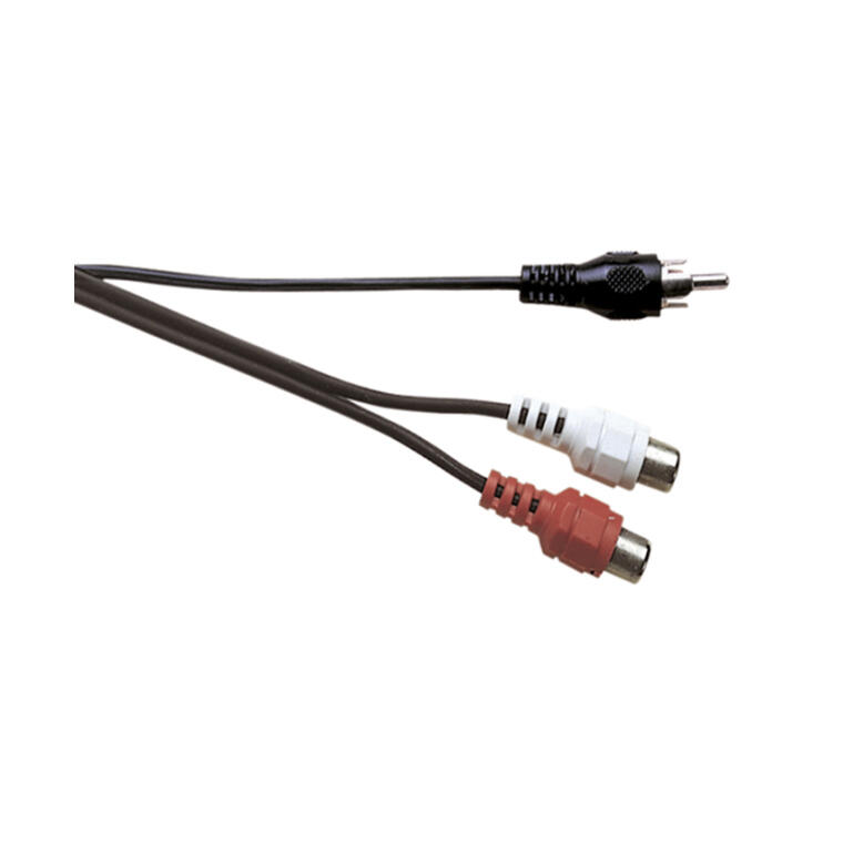 Electrovision A114AF Phono Plug to 2x Phono Socket