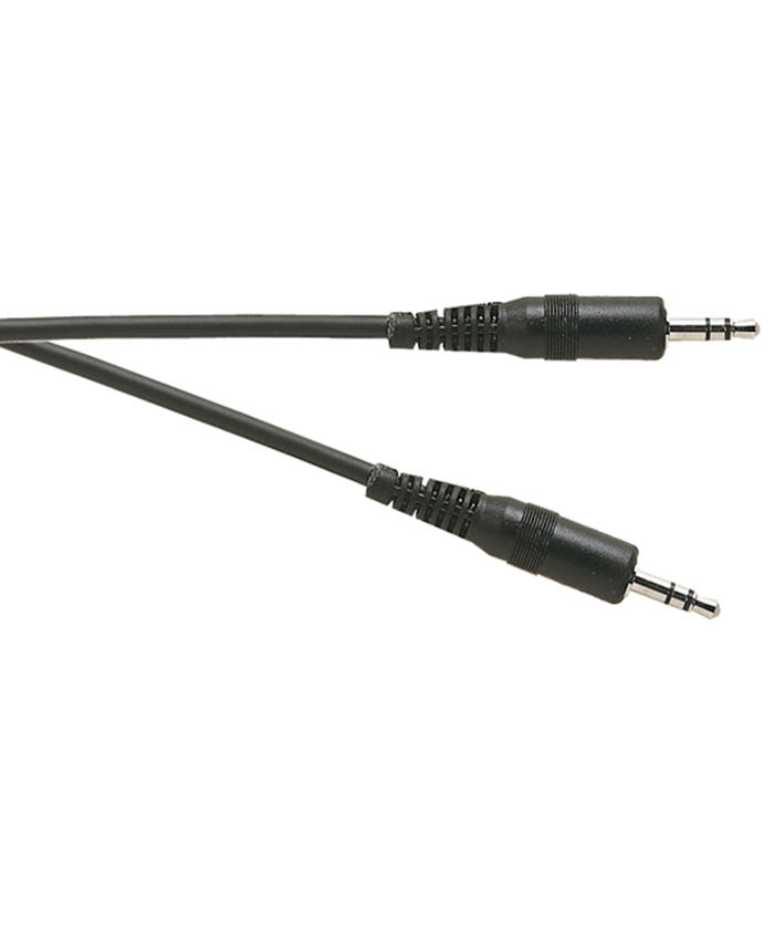 Electrovision A117AA 3.5 mm Stereo Jack Plug to 3.5 mm Stereo Jack Plug