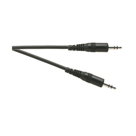 Electrovision A117AA 3.5 mm Stereo Jack Plug to 3.5 mm Stereo Jack Plug