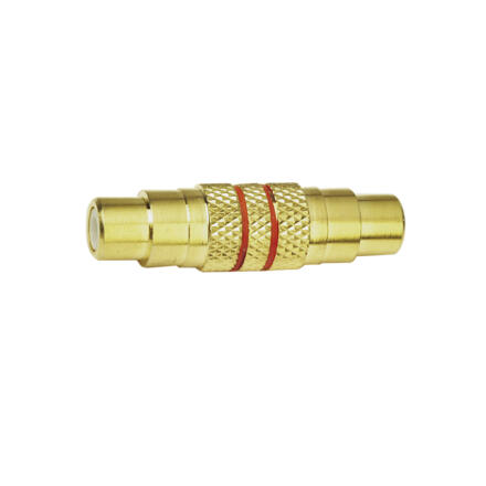 Electrovision F259C Gold Plated Phono socket to Phono socket