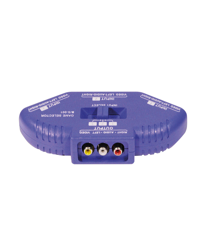 Electrovision T114K 3 Way Audio Video Input Selector rear