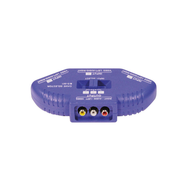 Electrovision T114K 3 Way Audio Video Input Selector rear
