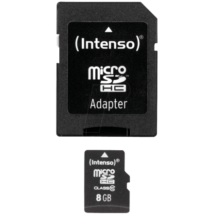 INTENSO MICROSDHC C10 8GB