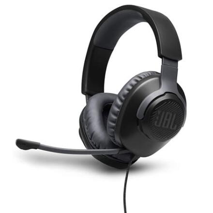 JBL Quantum 100 Over Ear Gaming Headset Black2