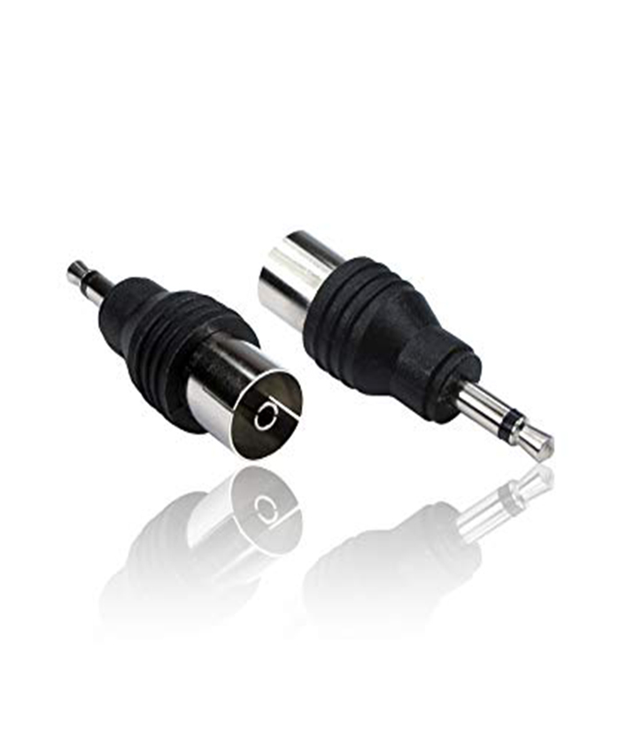 Mono 3.5 Jack plug to Coax socket