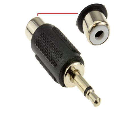 Mono 3.5 Jack plug to Phono socket
