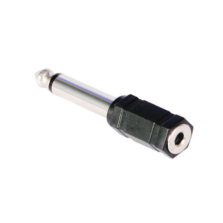 Mono 6.35 Jack plug to 3.5 Jack socket
