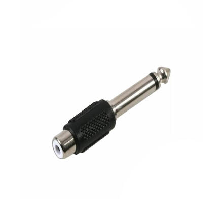 Mono 6.35 Jack plug to Phono socket