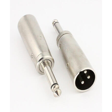 Mono 6.35 Jack plug to XLR plug