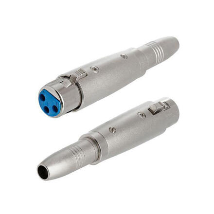 Mono 6.35 Jack socket to XLR socket