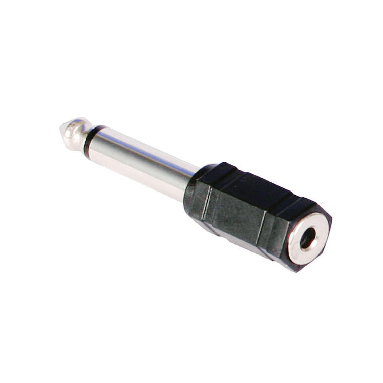 Mono 6.35 Jack plug to 3.5 Jack socket