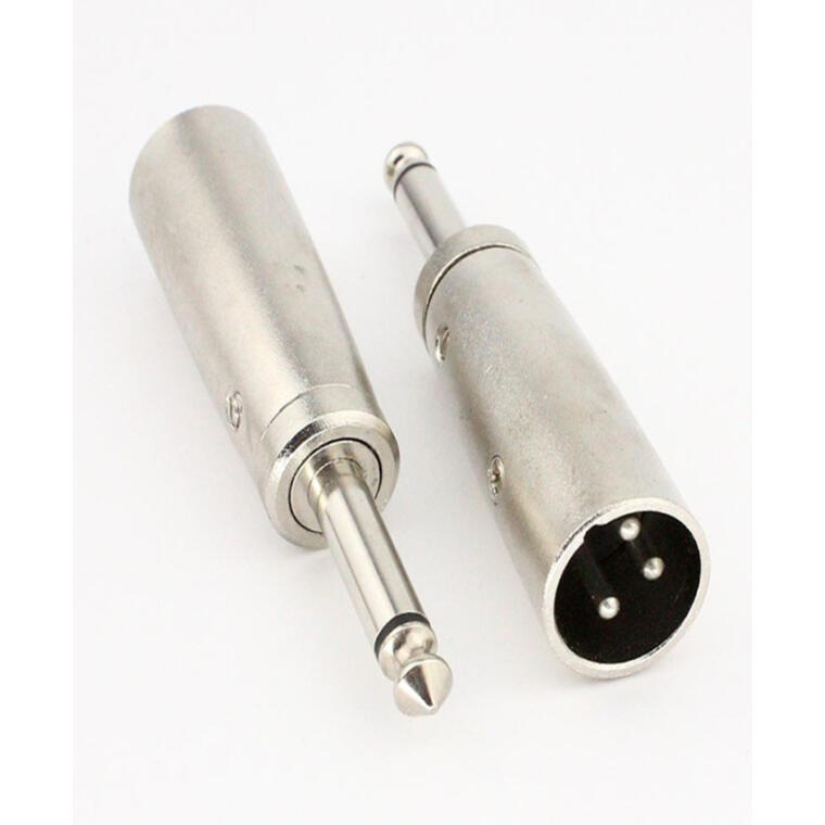 Mono 6.35 Jack plug to XLR plug