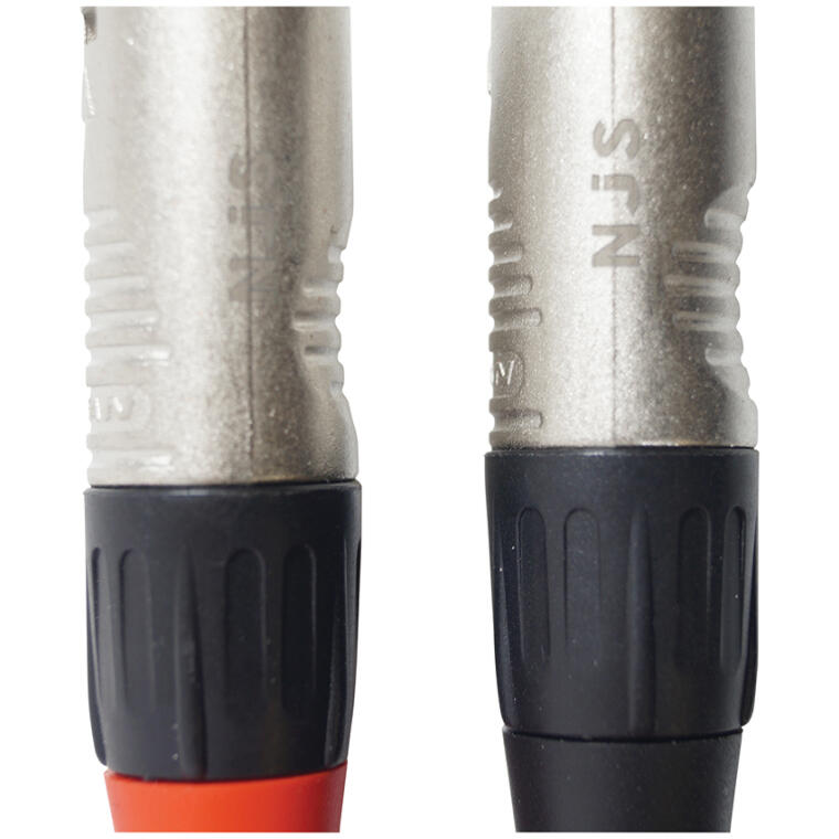 NJS774 3.5 Stereo Jack plug to XLR plug connections
