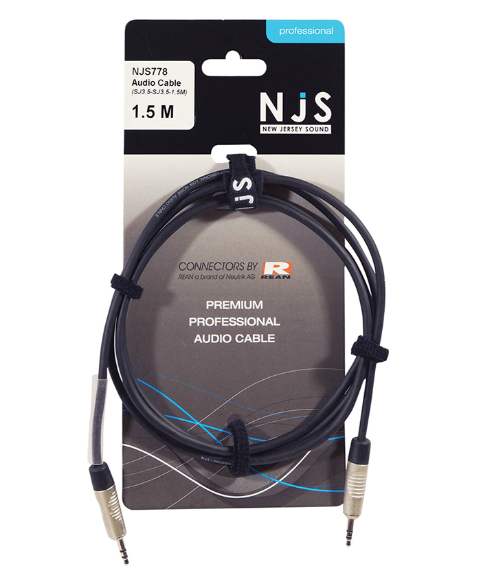 NJS778 3.5mm Stereo Plug to 3.5mm Stereo Plug