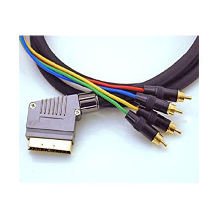 RGB 4 Phono plugs to Scart plug