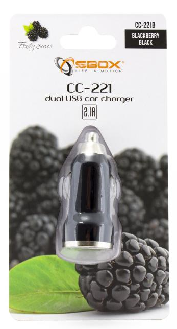 Sbox CC 221 USB Car Charger v2