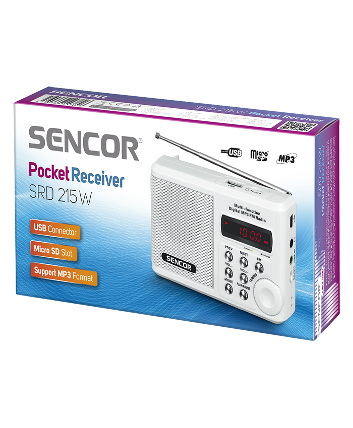 Sencor SRD 215W with packing