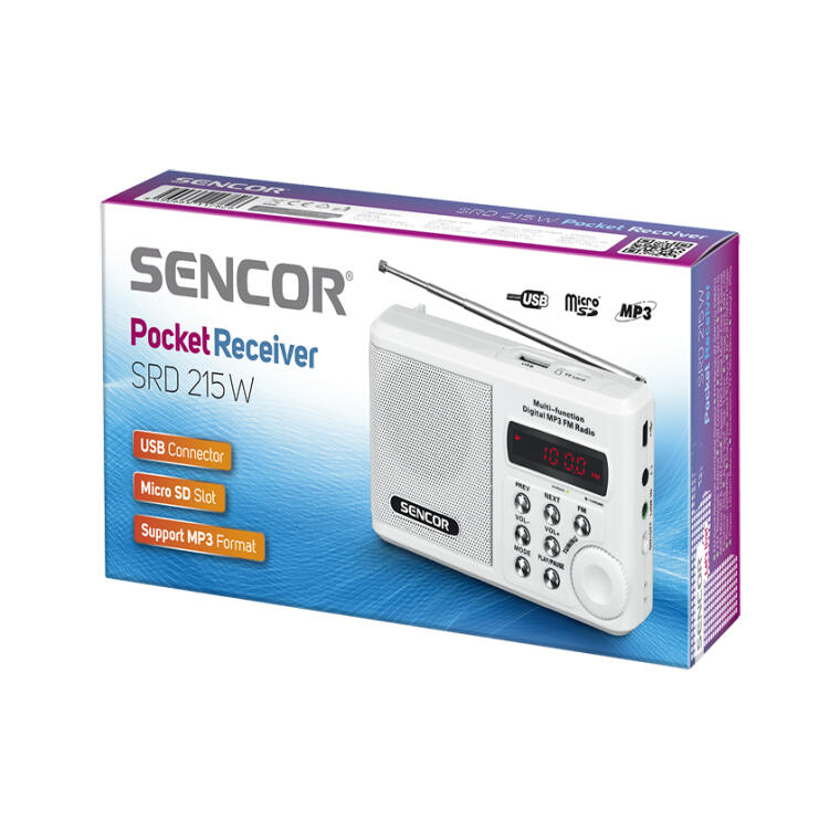Sencor SRD 215W with packing