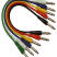 Soundlab G113CC x6 6.35mm Mono Jack plugs to 6.35mm Mono Jack plugs