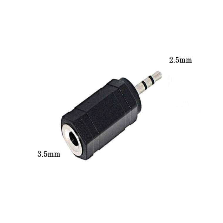 Stereo 2.5 Jack plug to 3.5 Jack socket