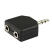 Stereo 3.5 Jack plug to 2x 3.5 Jack sockets