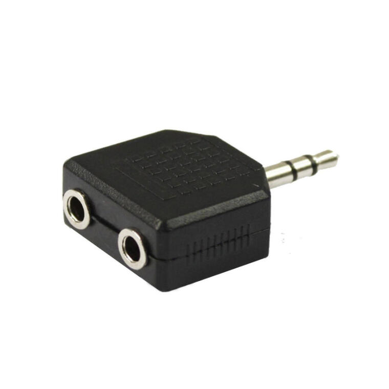 Stereo 3.5 Jack plug to 2x 3.5 Jack sockets