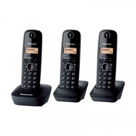 TELEFONO CORDLESS KX TGB613JTB TRIO NERO