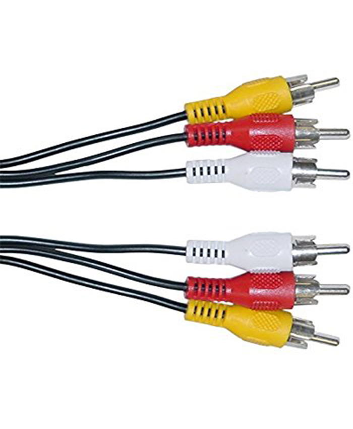 Tasker 432 x3 Phono plugs to x3 Phono plugs