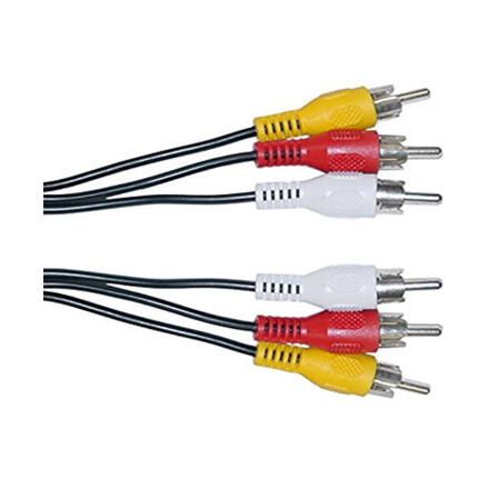 Tasker 432 x3 Phono plugs to x3 Phono plugs