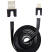 TnB CBFLAT1BK USB plug to Micro USB plug Flat Cable