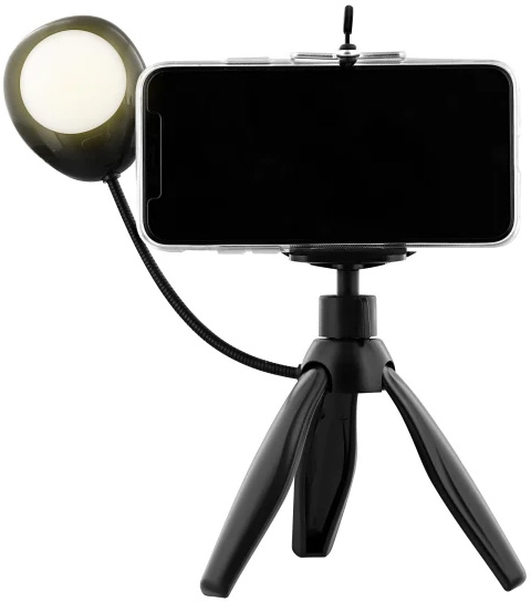 TnB Mini Tripod for Smartphone with LED INFLUENCE