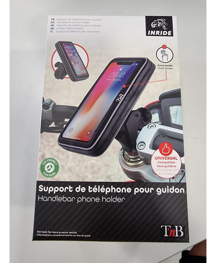 Handlebar phone handler