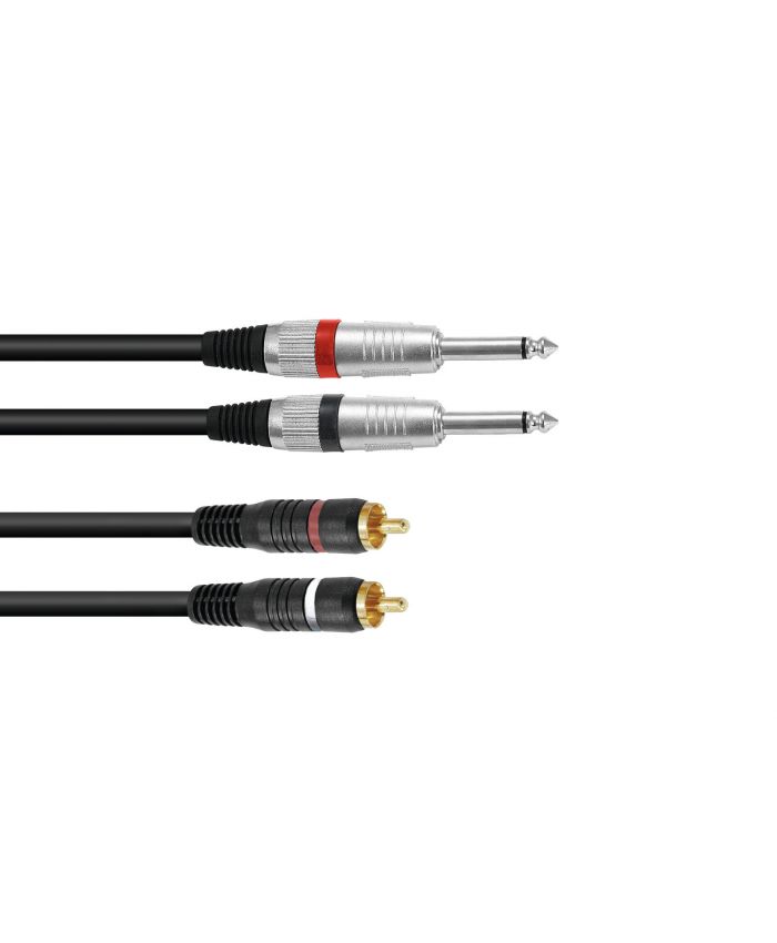 2xJack/2xRCA (1.5m)