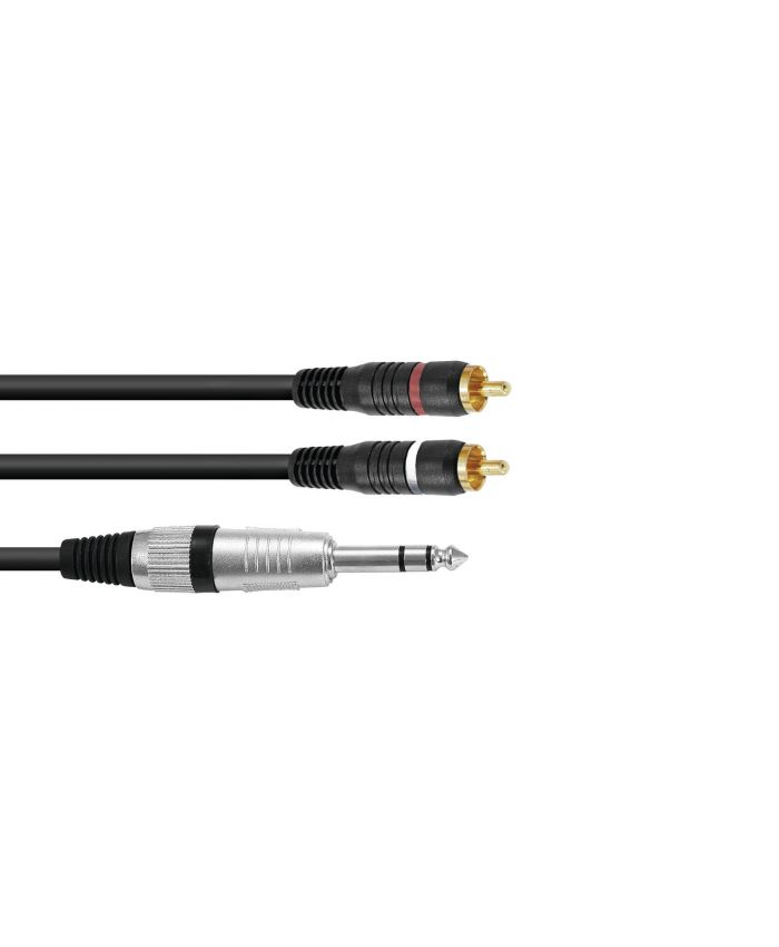 Jack stereo/2xRCA (1.5m)
