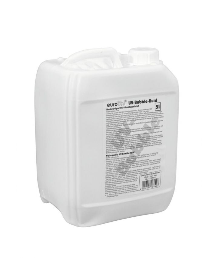EUROLITE UV Bubble Fluid 5l blue