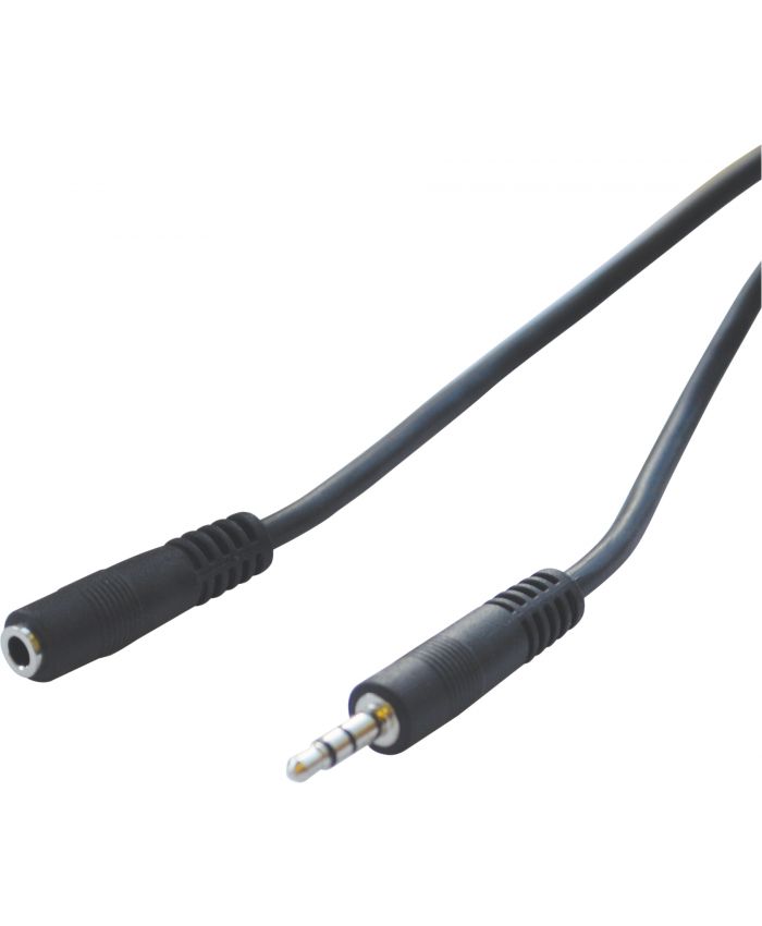 3.5mm Jack Plug to Socket (1.5m)