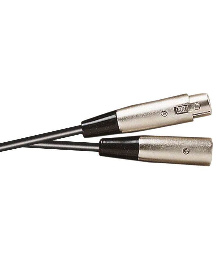 XLR plug to XLR socket (3m)
