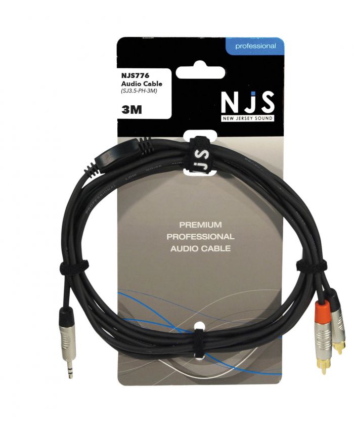 Pro 3.5mm Jack to 2x Ph. (3m)