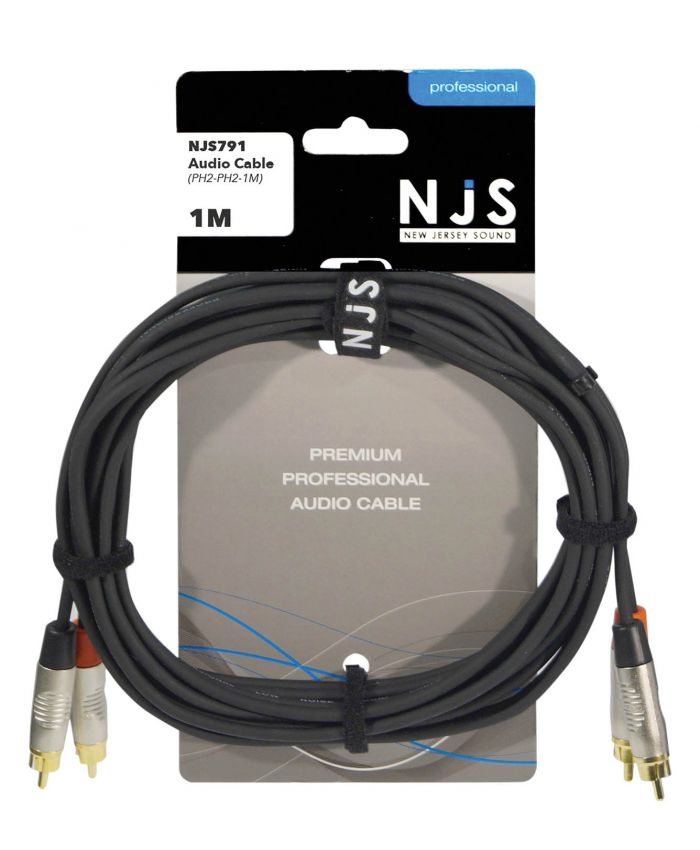 Pro 2 Phono to 2 Phono (1m)