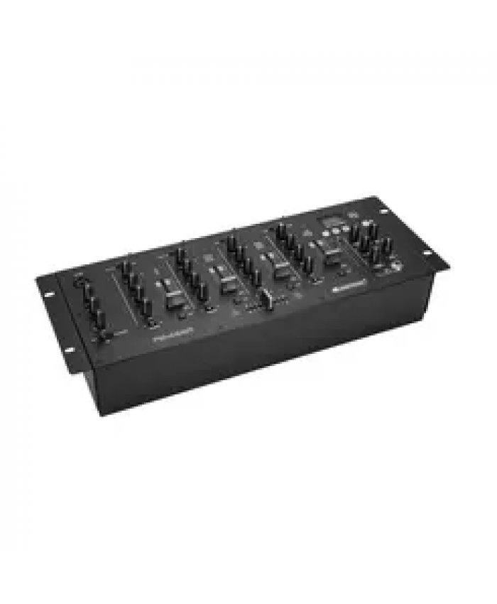 Omnitronic PM-444Pi 4-channel DJ Mixer with Player & USB Interface