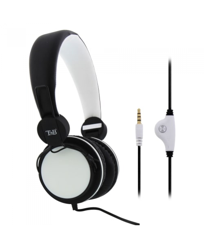TNB BE COLOR wired headset 3.5mm jack white
