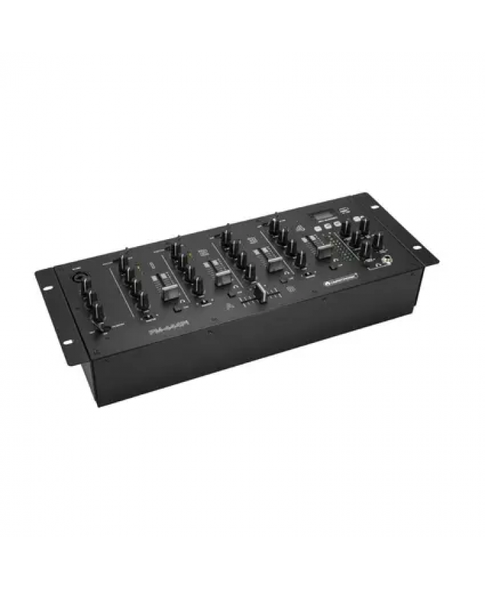 Omnitronic PM-444Pi 4-channel DJ Mixer with Player & USB Interface